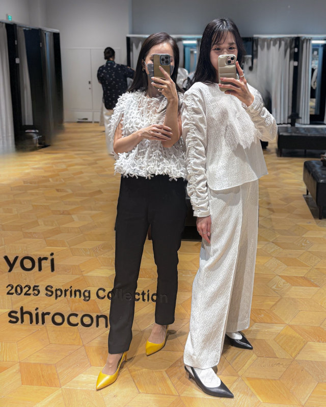 yori】2025 SpringCollection 先行受注会での試着レポ | Marisol