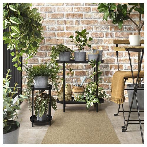 LATTBETONG beige-light brown 80x250 cm runner rug - 40620965 | IKEA