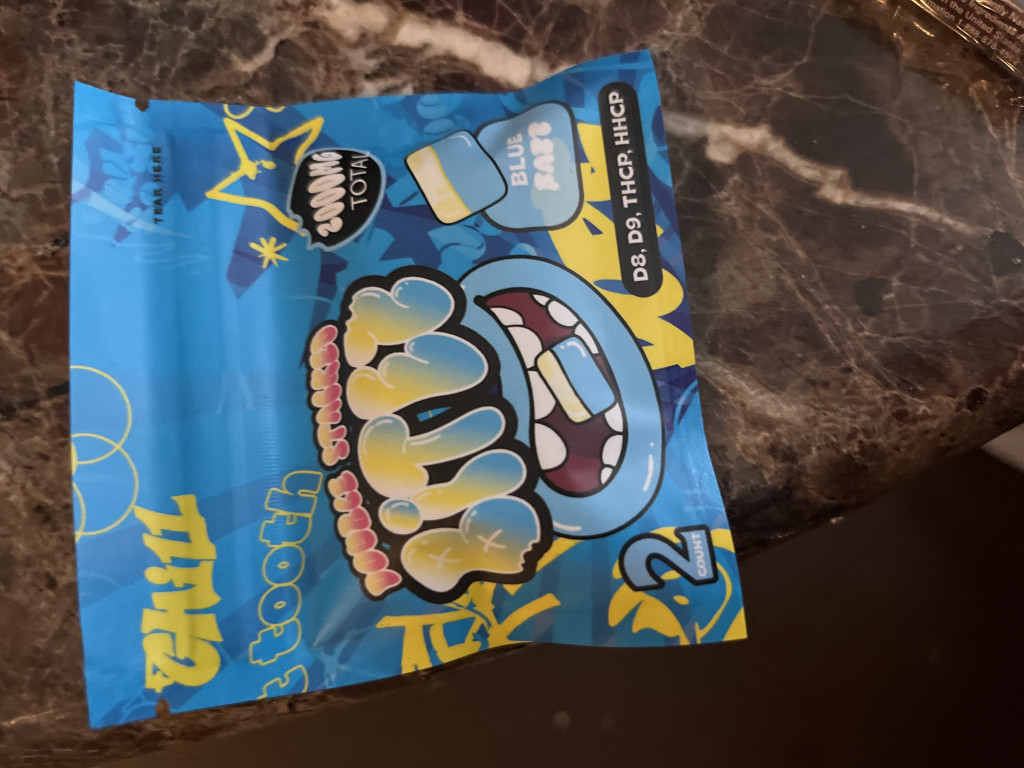 BITEZ - Delta-8 + Delta-9 + THCP 2000MG Gummies - Blue Razz – Ocho