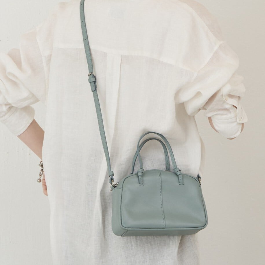 レザー2WAYミニボストンバッグ(CE-1567) | ラシット(russet) | マルイ