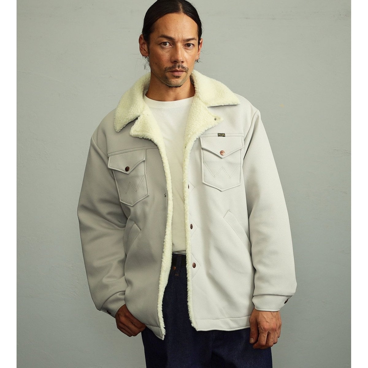 ユニセックス】【秋冬】 レザーライク ボアランチコート | ラングラー