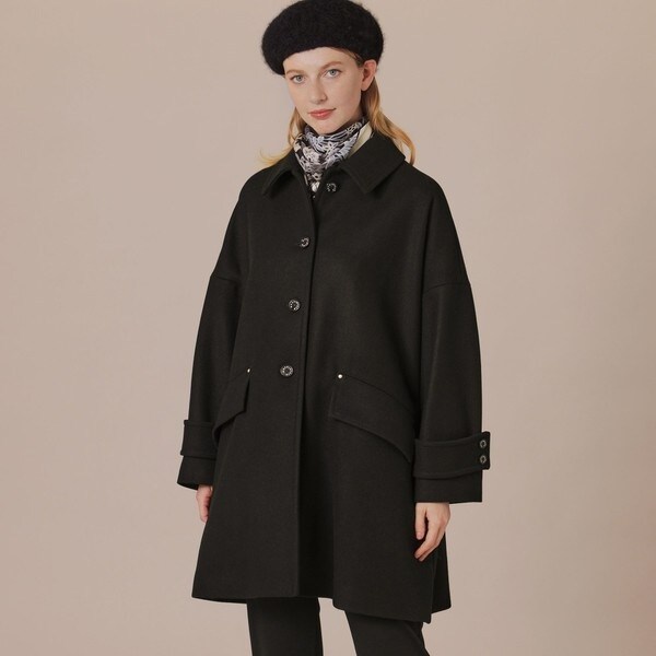 MACKINTOSH】【HUMBIE/ハンビー】ウールメルトンステンカラーショート