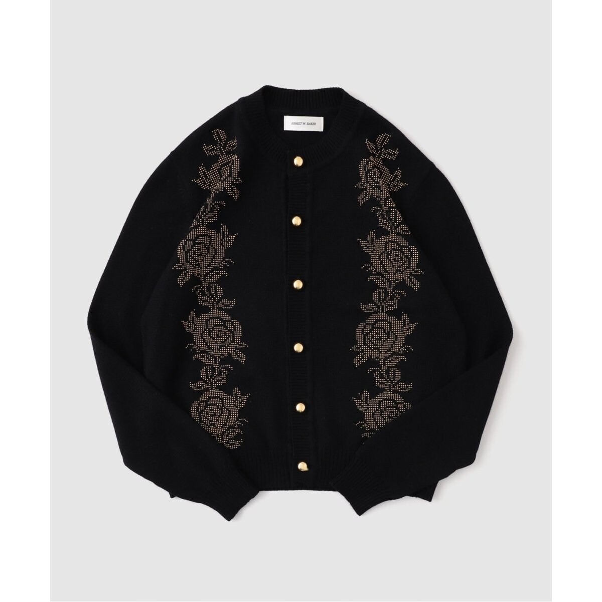 ERNEST W. BAKER / アーネストダブルベイカー】 Rose Studded Card