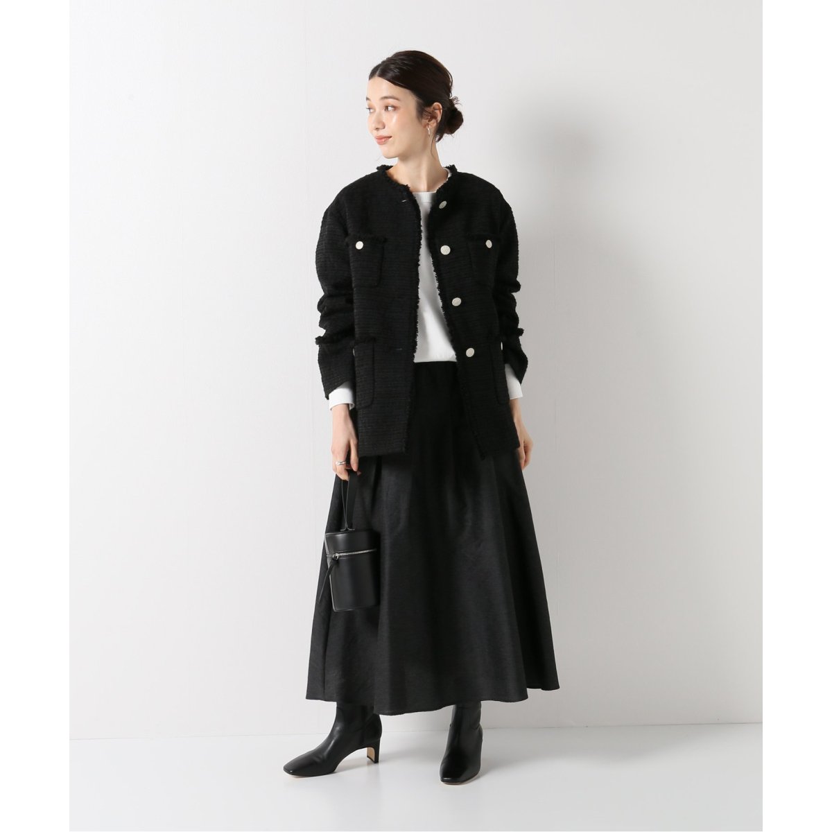 Monotone Tweed ジャケット | イエナ(IENA) | マルイウェブチャネル