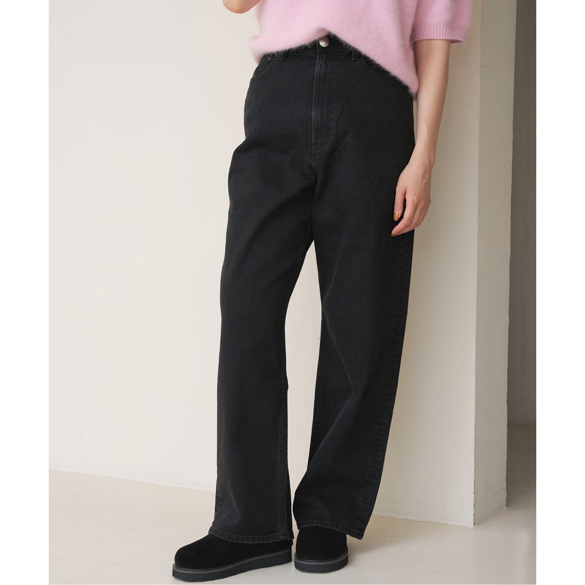 YANUK/ヤヌーク 別注 JOAN OBK ルーズストレートデニム | イエナ(IENA