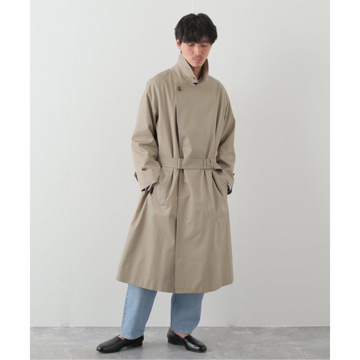 CIOTA / シオタ】スビンコットンギャバジン タイロッケンコート