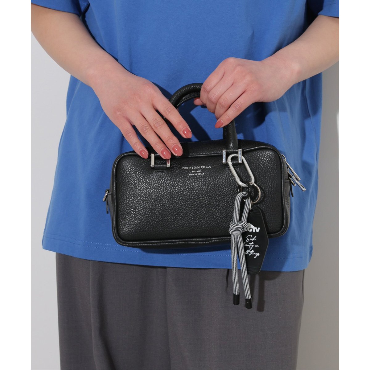 CHRISTIAN VILLA/クリスチャン ヴィラ】ミニボストンバッグ