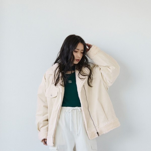 コーデュロイボアジャケット | NICOLE CLUB | マルイウェブチャネル