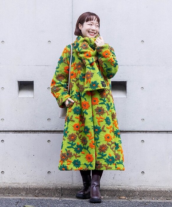 大きいサイズ】花咲くスライバーCO | アズノゥアズオオラカ(AS KNOW