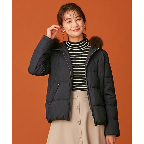 撥水加工】2WAYピーチショート ダウンコート | エニィスィス(ANY