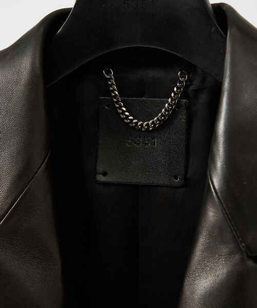 セットアップ対応】レザー テーラード ジャケット （テーラード