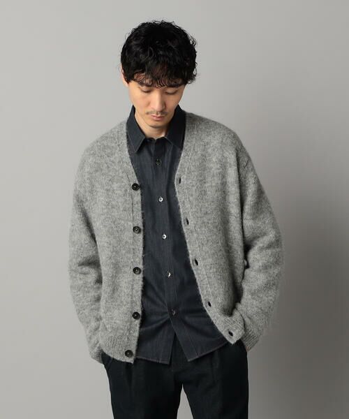 セール】 アルパカシャギー カーディガン （カーディガン・ボレロ