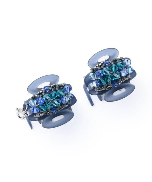 フローラルアイス ホイップクリップ2個セット （カチューシャ