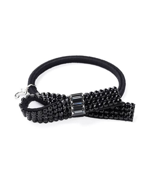 クリスタルメッシュパヴェ ポニー （ヘアゴム・シュシュ）｜Complex