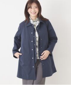 レディース ステンカラーコート（条件：ブルー系）| ファッション通販