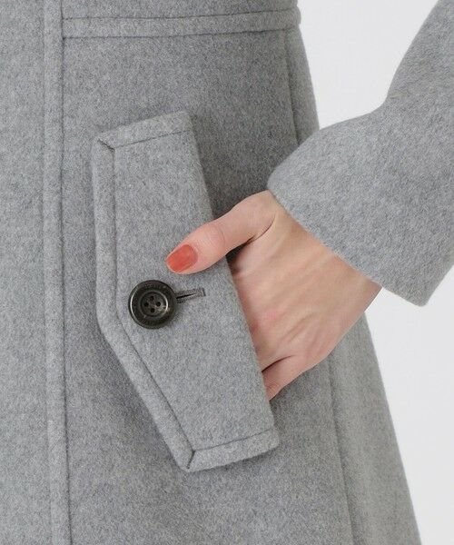 セール】 ファインウールダブルビーバースタンドカラーコート （その他