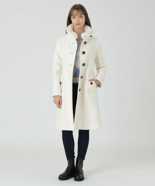 ファインダブルビーバースタンドカラーコート （その他アウター