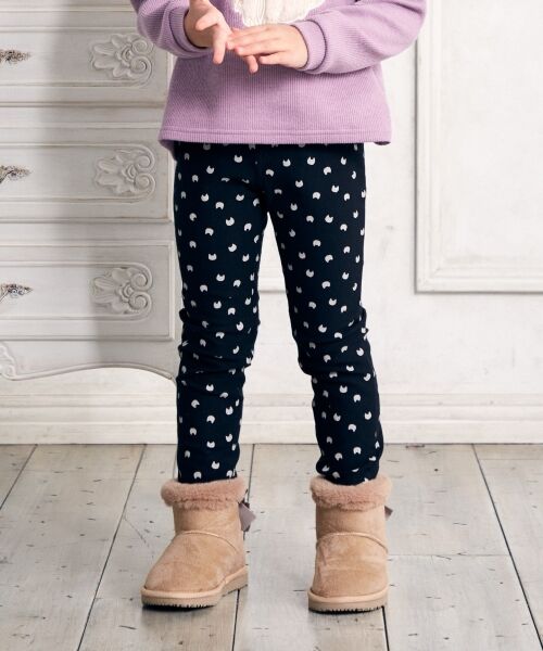 セール】 【90-130cm】ネコポケット ストレッチパンツ （その他パンツ