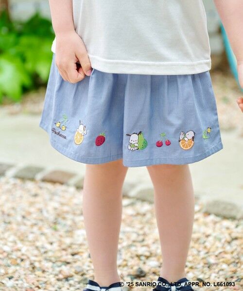 セール】 【any FAM ×サンリオキャラクターズ】裾刺繍 キュロット