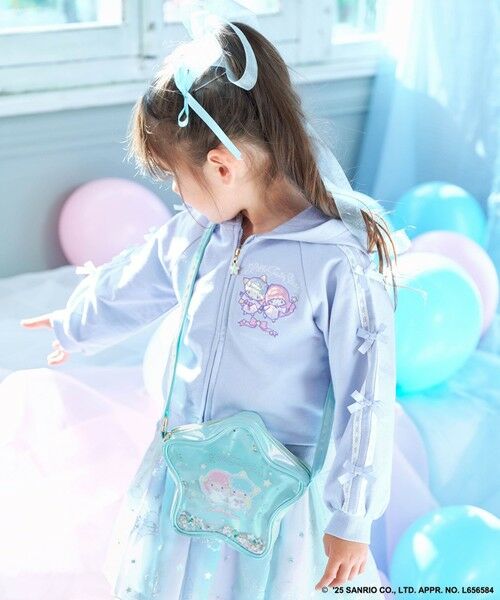 セール】 【any FAM× リトルツインスターズ 】キキ＆ララ 刺繍パーカー