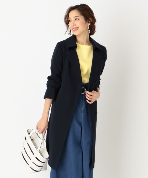 セール】 【蓄熱中綿】ウォーム スプリング コート （トレンチコート