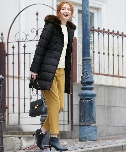 セール】 【撥水】エコファイバーミックス ロング ダウン （ダウン