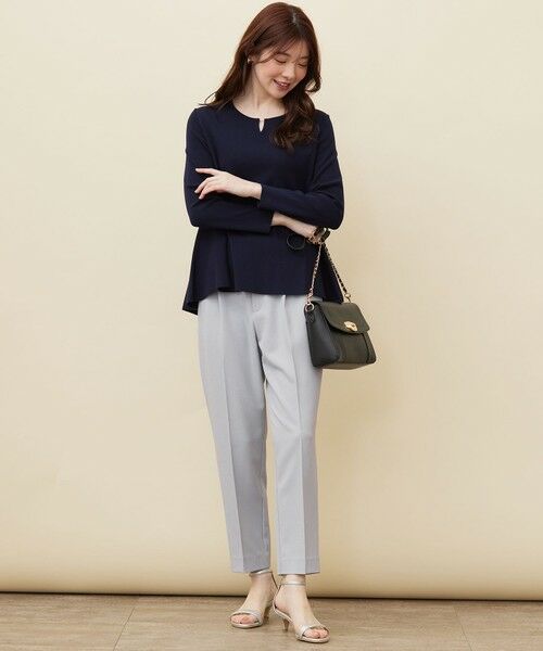 セール】 【WEB・一部店舗限定】ペプラム ニット （ニット・セーター