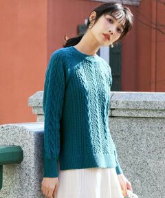 レディース ニット・セーター（条件：ケーブル、新入荷