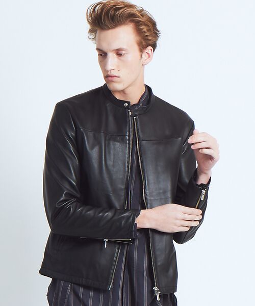 シープレザーシングルライダース （レザーブルゾン・ジャケット