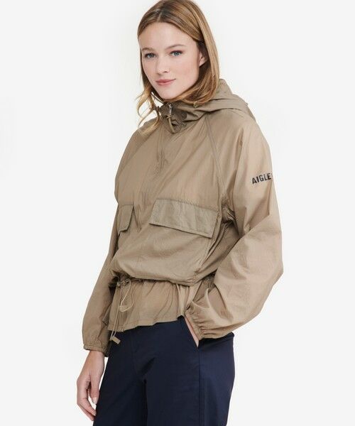 セール】 撥水 パッカブルフーデッドナイロンジャケット （ナイロン