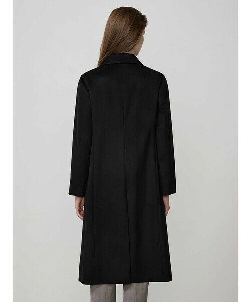ブラックカシミヤ ステンカラーコート （その他アウター）｜Aquascutum