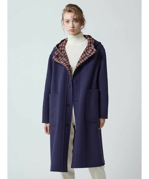 セール】 リバーシブルダッフルコート （その他アウター）｜Aquascutum