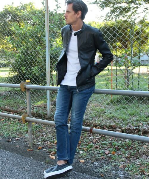 WEB限定】by ゴート シングルライダース （レザーブルゾン・ジャケット