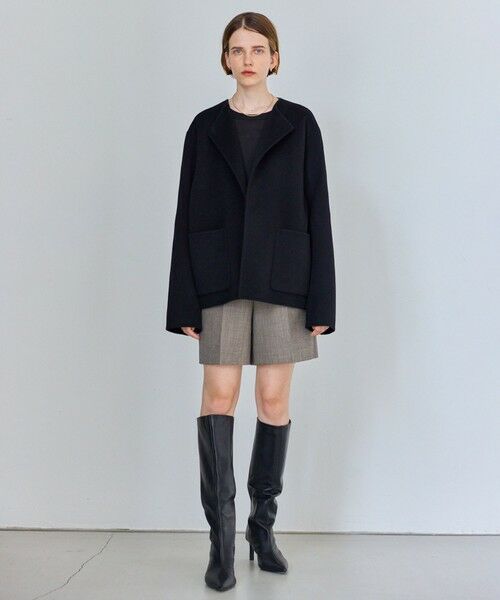 セール】 【WEB限定】VERDUN / ウールリバーショートコート （その他