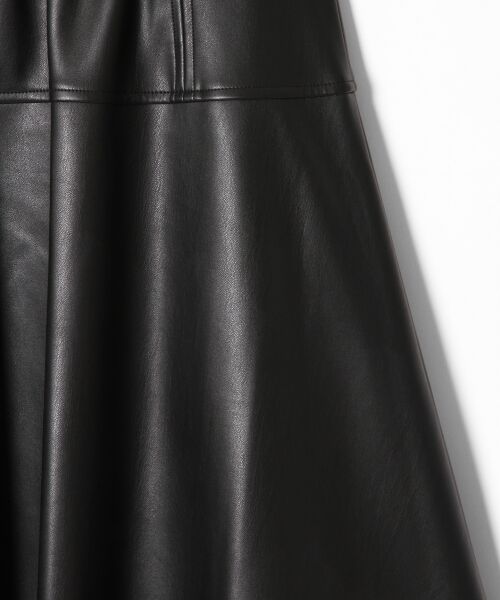 セール】 エコレザーフレアスカート （ミニ・ひざ丈スカート）｜GRACE