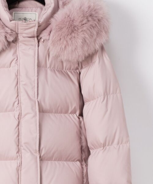 ファー付ショートダウンジャケット （ダウンジャケット・ベスト