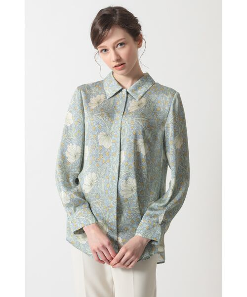 セール】 ボタニカルプリントブラウス （シャツ・ブラウス）｜DAKS