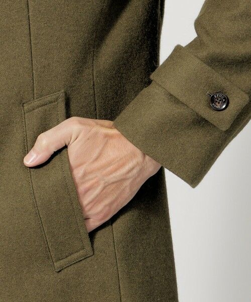 セール】 メルトンステンカラーコート （その他アウター）｜EPOCA UOMO