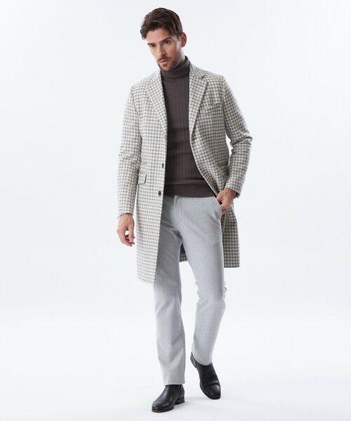 セール】 千鳥ジャカードチェスターコート （その他アウター）｜EPOCA