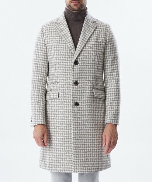 セール】 千鳥ジャカードチェスターコート （その他アウター）｜EPOCA