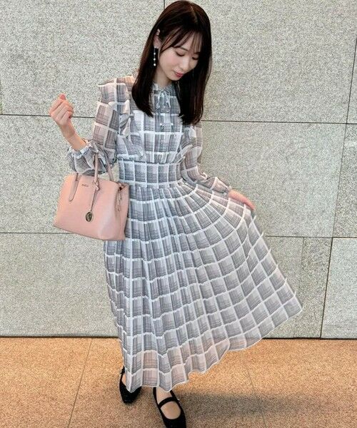 セール】 【洗える】プリーツ ワンピース （ロング・マキシ丈