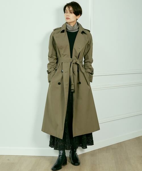 ベーシックトレンチコート《Aquascutum》 （トレンチコート）｜INED