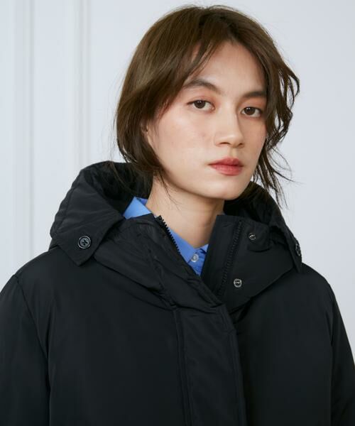 セール】 《大きいサイズ》フェイクファーフードロングダウンコート