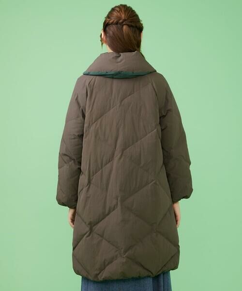 セール】 【2WAY】リバーシブルロングダウン （ダウンジャケット