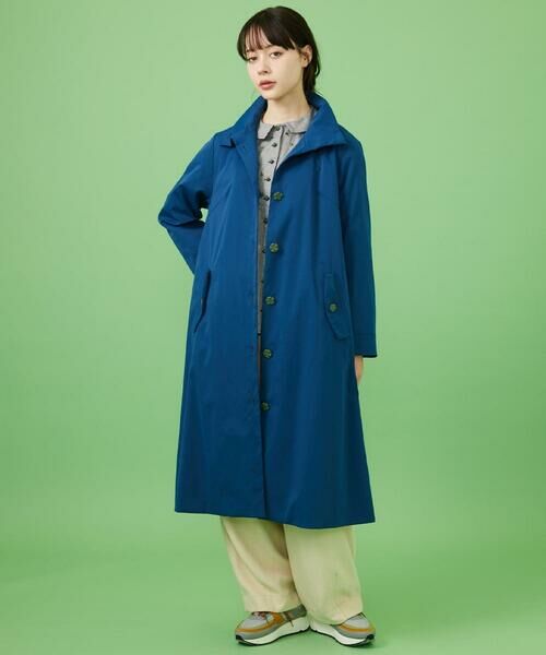 セール】 【3WAY】Juntos フラワー刺繍ベスト付きロングコート