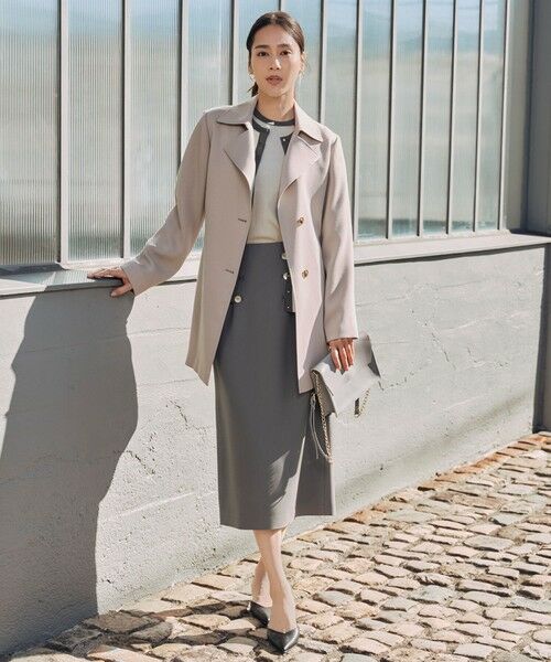 セール】 トロトレンチミドル丈 コート （トレンチコート）｜自由区