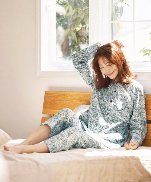 セール】 【WEB限定・洗える】LIBERTY パジャマ （ルームウェア）｜J