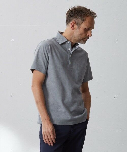 ami グレー ポロシャツ ami グレー ポロシャツ