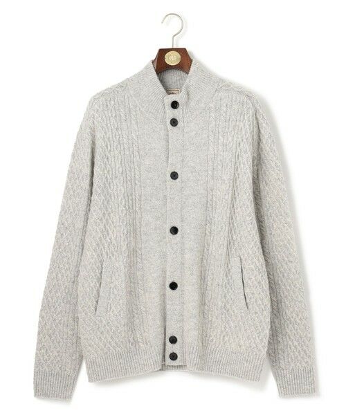 セール】 【KING SIZE】【Cash Lamb's Wool】ハイネックケーブル