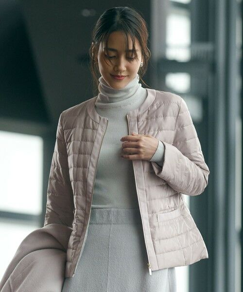 洗える】ライトダウン ジャケット （ダウンジャケット・ベスト）｜L
